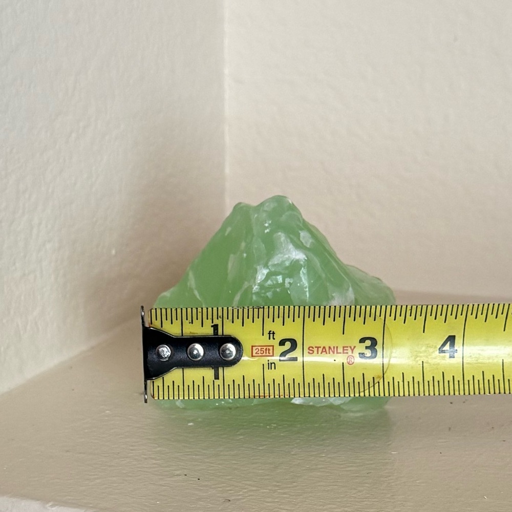 Green calcite crystal Calming and renewal - Picture 4 of 9